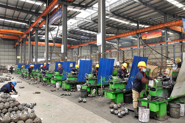 白银网架锥头车间